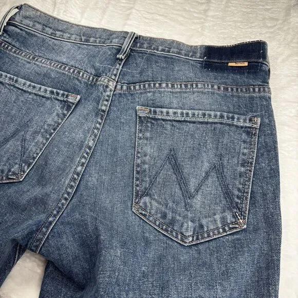 Mother Superior The Insider Ankle Jeans Womens 30 Destination Unknown  Blue - Picture 6 of 15